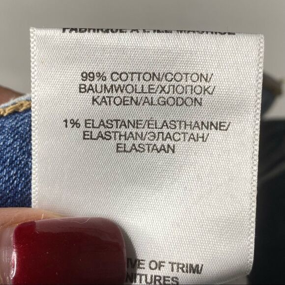 Silver | NWT Avery High Rose Curvy Denim Shorts - Picture 5 of 9